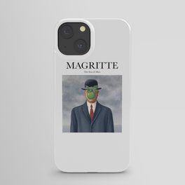 Magritte - The Son of Man iPhone Case
