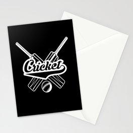 Cricket Cricketer Stationery Card