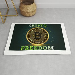 Crypto Freedom Area & Throw Rug
