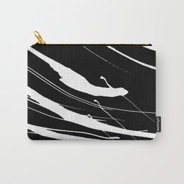 Abstract Swatches // White Carry-All Pouch