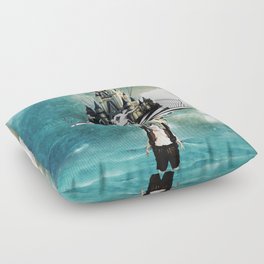 Floating resort Floor Pillow