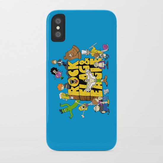Rock, Flag & Eagle iPhone Case