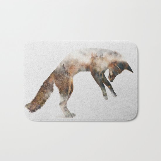 Jumping Fox Bath Mat