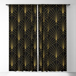Beautiful Art Deco Pattern Blackout Curtain