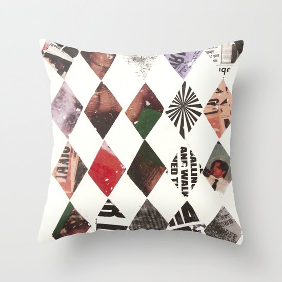 DIAMONDS Throw Pillow