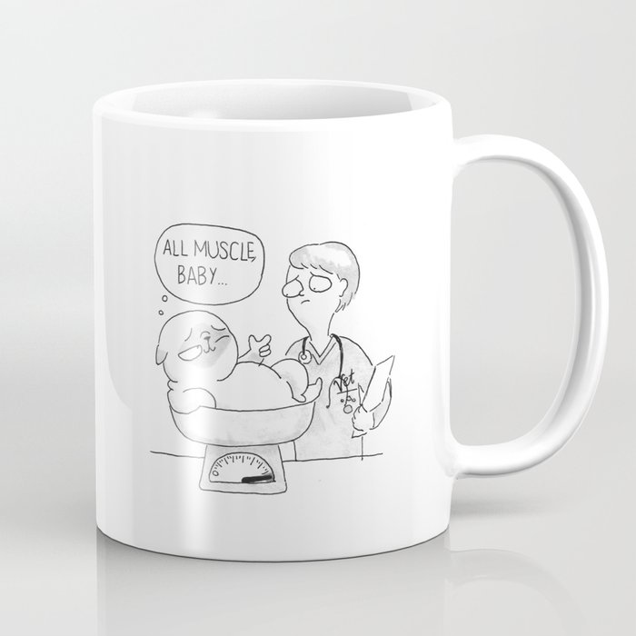 all muscle baby... Coffee Mug