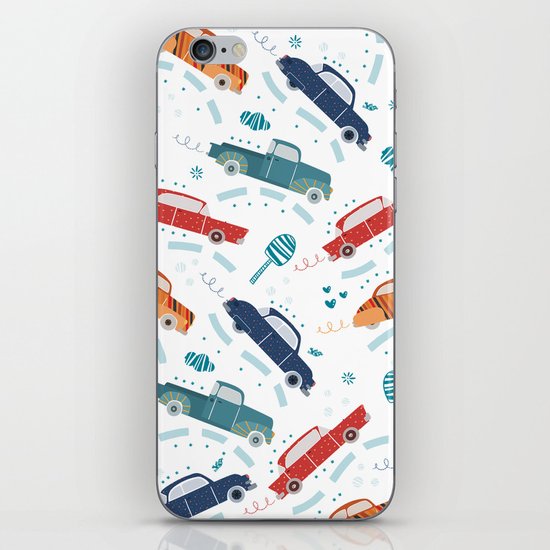 50's cars iPhone & iPod Skin