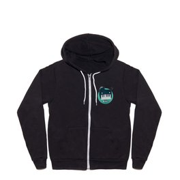 Piano Monster Full Zip Hoodie