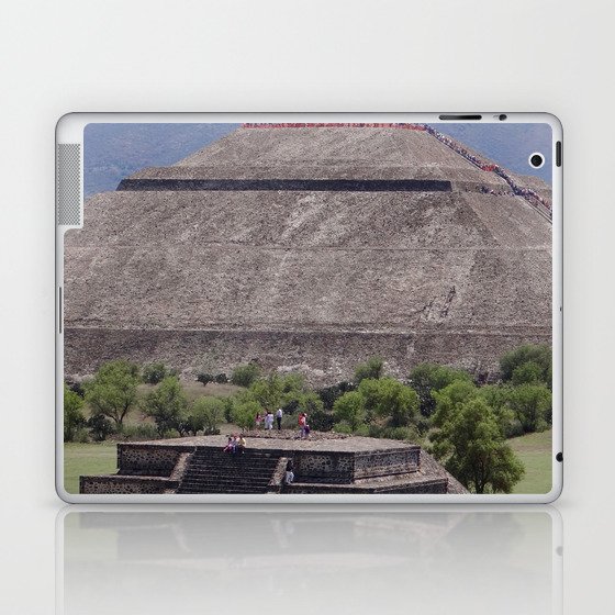 Mexico Photography - Ancient Buildings In The Mexican Nature Laptop & iPad Skin