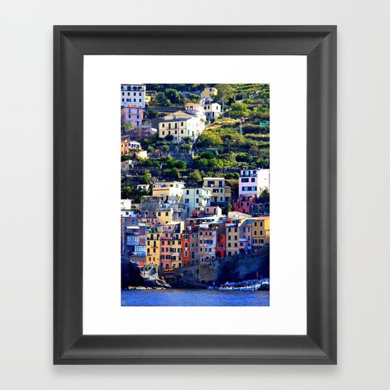 Livin On The Edge Framed Art Print