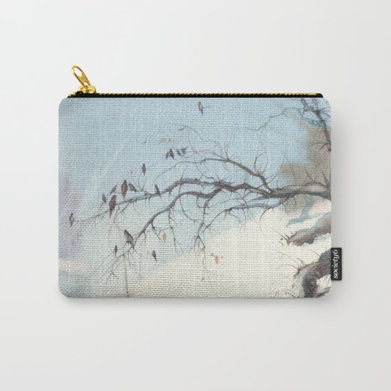 winter tree Carry-All Pouch