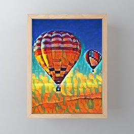 Hot Air Balloons 1 Framed Mini Art Print