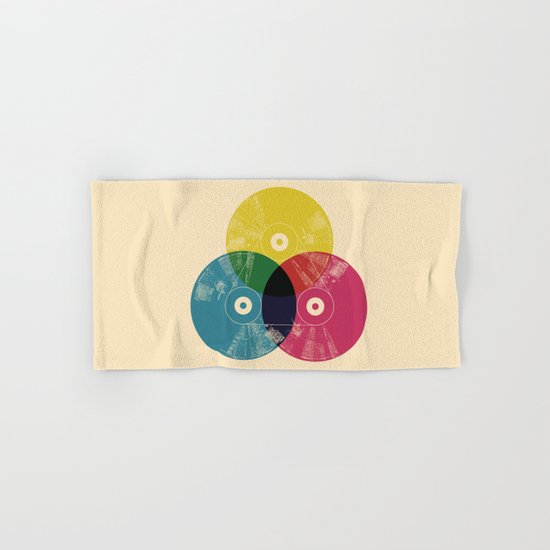 Music is the colors of life Hand & Bath Towel