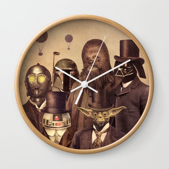 Victorian Wars Wall Clock