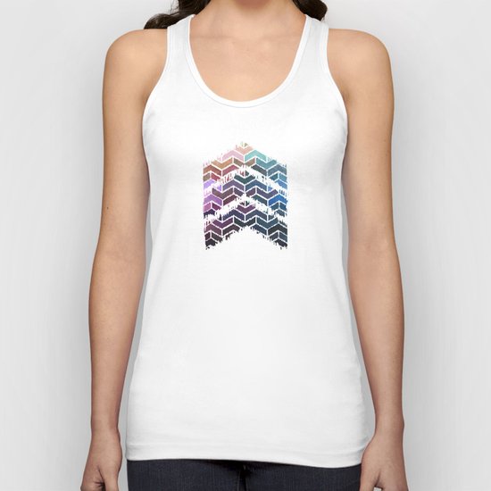 Chevron iKat Unisex Tank Top