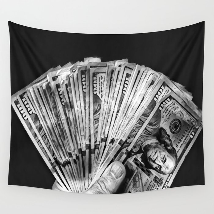 Money tapestry outlet