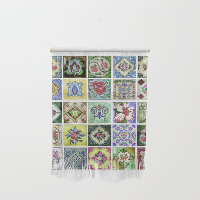 Peranakan Tiles 25x Wall Hanging