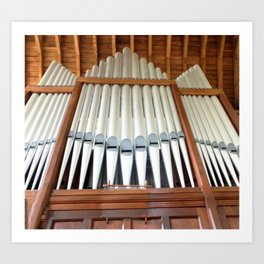 Pipe Organ Art Print