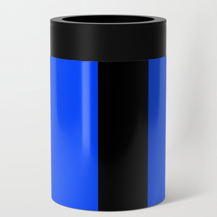 letter J (Black & Blue) Can Cooler