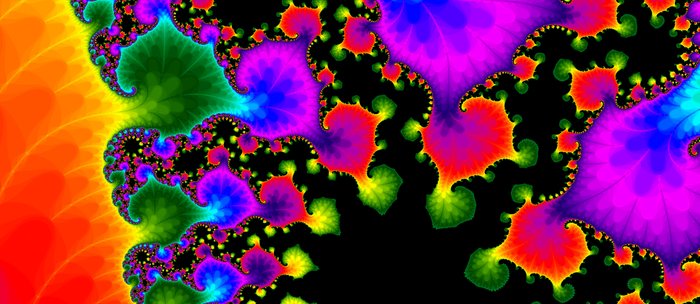 Abstract Art Fractal Art Psychedelic Art Green Yellow Lilac Red Coffee Mug