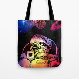 Astronaut Sloth Tote Bag