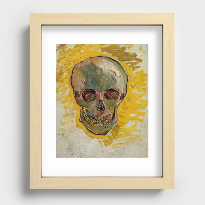 Vincent van Gogh - Skull 1887 #2 Recessed Framed Print