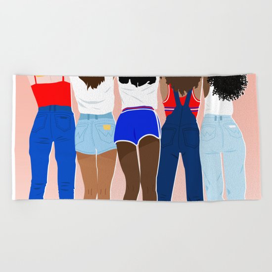 BOOTY Beach Towel