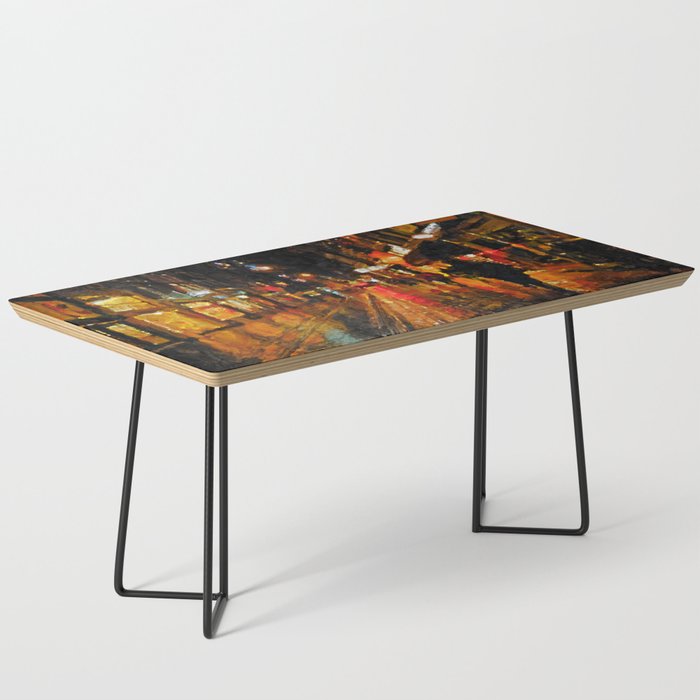 Golden Streets Coffee Table