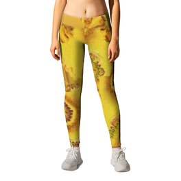 Subitems Disrobed Flowers  ID:16165-082305-64220 Leggings | Paintingart, Other, Digital, Hypothetical, Form, Grain, Painting, Stucktogether, Shares, Abstract 