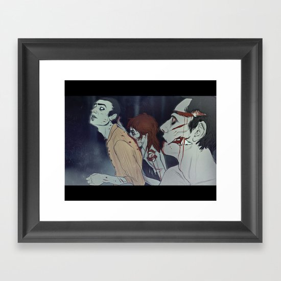 friendsgonebad Framed Art Print