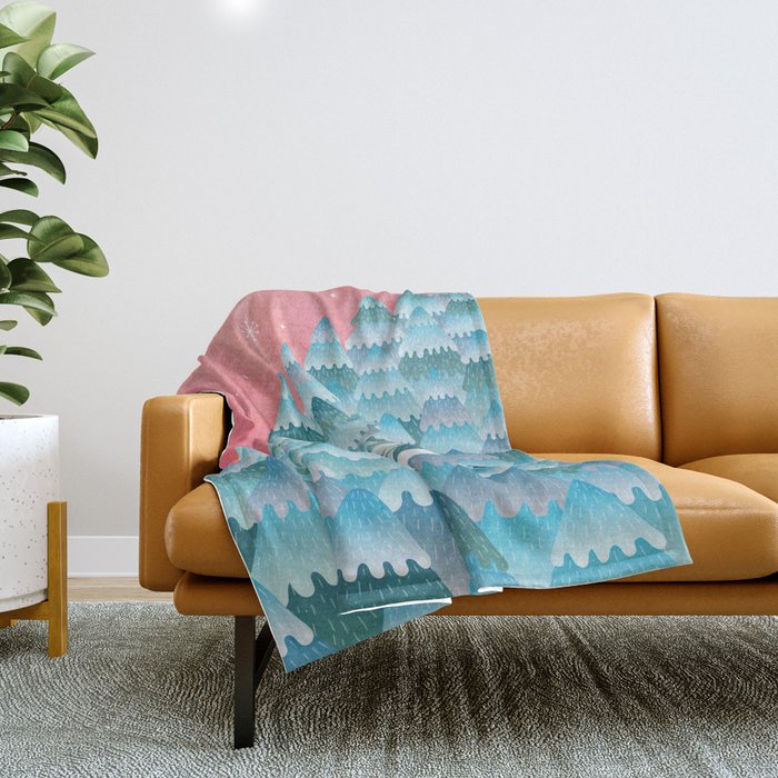 Tree Hugger Throw Blanket