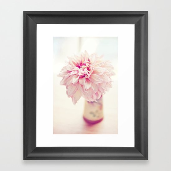 Dahlia Framed Art Print