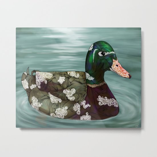 Mallard Metal Print