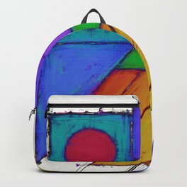 Accelerator Backpack | Tightgroup, Movement, Spots, Blockspanels, Painting, Colourfulpaintings, Abstract, Geometricshapes, Digital, Dynamicimage 