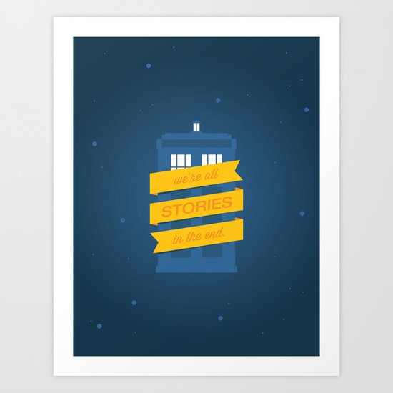 Stories Art Print