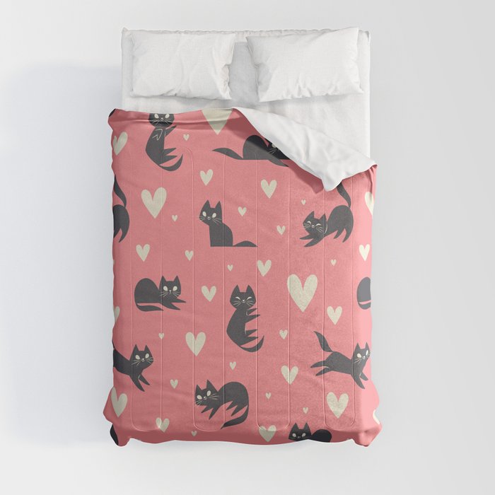 Smitten Kittens Comforter