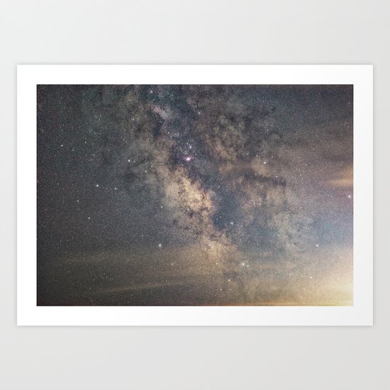 Sagittarius and the Galactic core Art Print