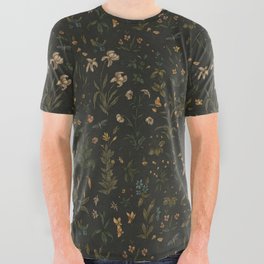 Old World Florals All Over Graphic Tee