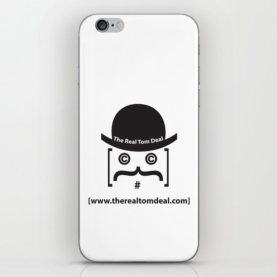 therealtomdeal logo iPhone Skin
