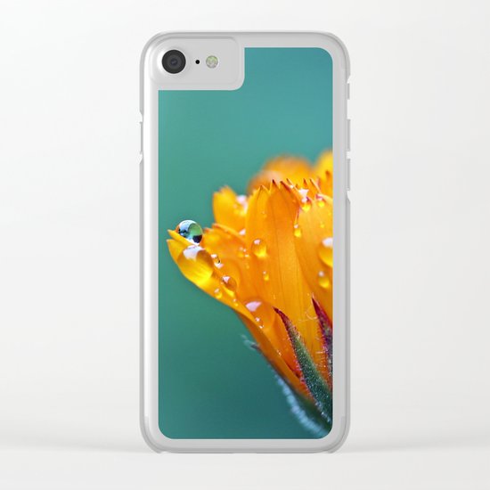 Marigold Clear iPhone Case