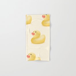 Yellow Rubber Ducks Hand & Bath Towel