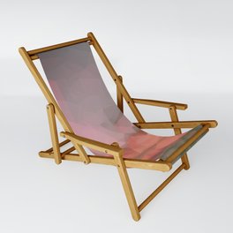 Fragmented Sunset Sling Chair