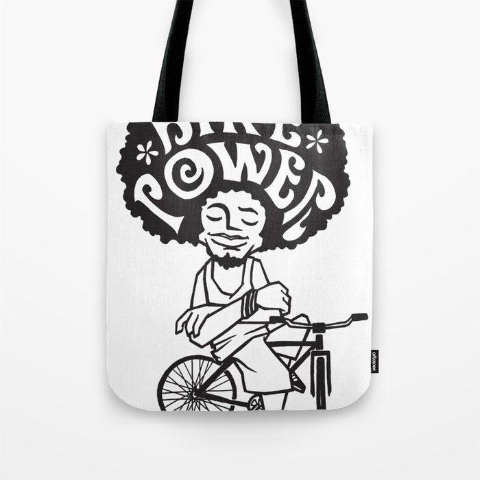 Bike Power - Bicicleta Girassol Tote Bag