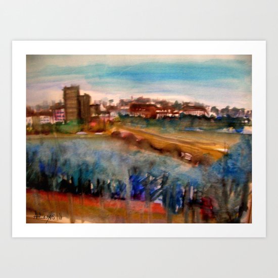 PARIS 1 Art Print