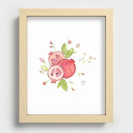 POM Recessed Framed Print