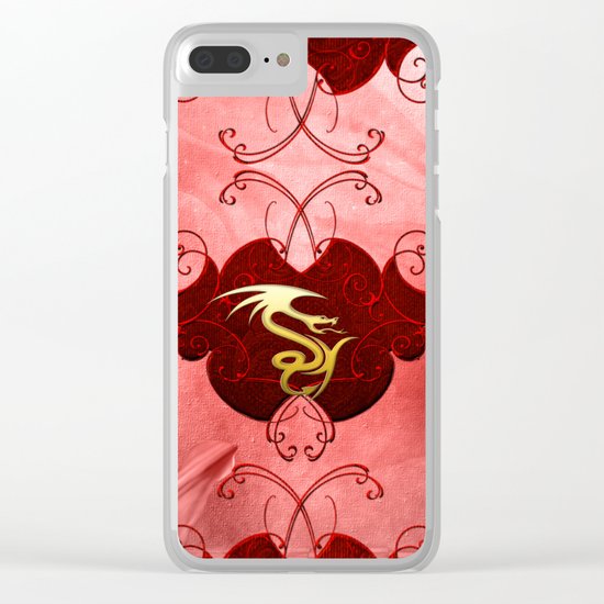 Chinese dragon Clear iPhone Case