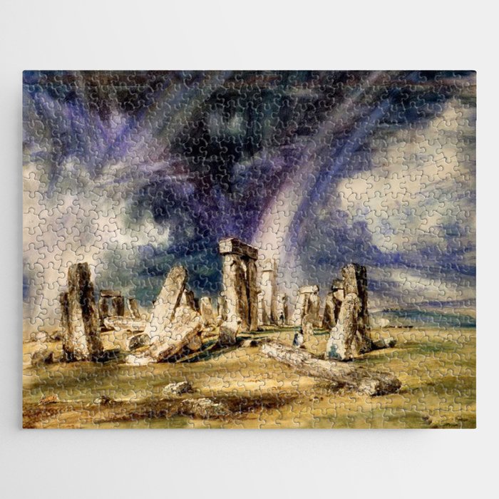 Stone Henge by John Constable Jigsaw Puzzle