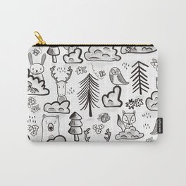 Woodland Animals Large Carry-All Pouch