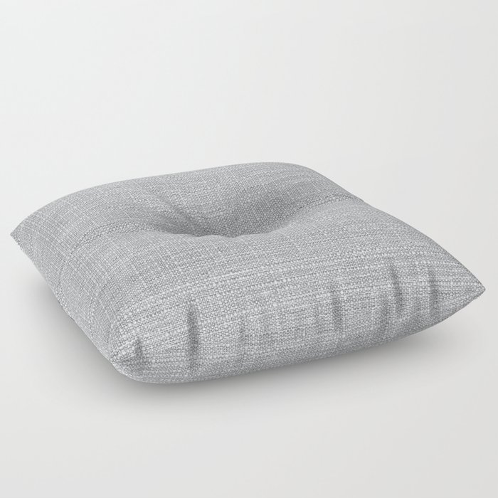 Gray Heritage Hand Woven Cloth Floor Pillow