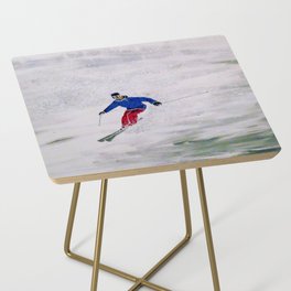 Smooth skiing Side Table